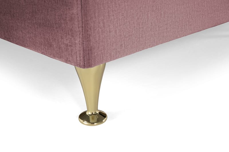 Royal Velvet Kontinentalsäng 210x210 cm - Rosa - Möbler - Sovrum - Sängar - Kontinentalsängar
