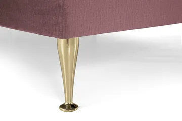 Royal Velvet Kontinentalsäng 210x210 cm - Rosa - Möbler - Sovrum - Sängar - Kontinentalsängar