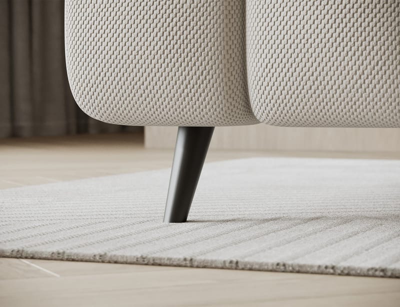 Sabeno Sängpaket Bubblig Kontinentalsäng med förvaring 140x200 cm - svart - Möbler - Sovrum - Sängar - Kontinentalsängar