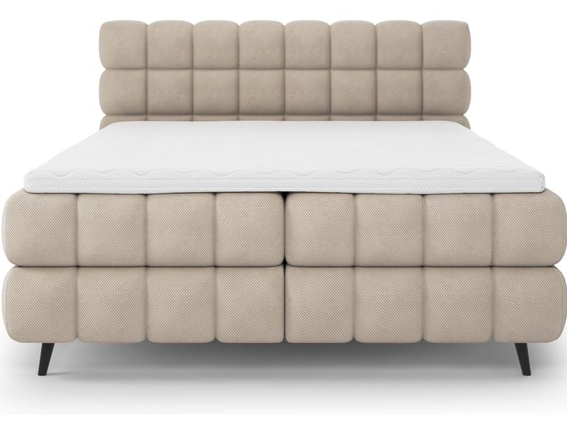 Sabeno Sängpaket Bubblig Kontinentalsäng med förvaring 140x200 cm - svart - Möbler - Sovrum - Sängar - Kontinentalsängar
