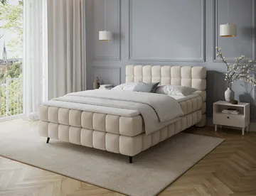 Sabeno Sängpaket Bubblig Kontinentalsäng med förvaring 160x200 cm - Calmora 18 - Möbler - Sovrum - Sängar - Kontinentalsängar