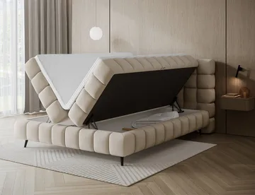 Sabeno Sängpaket Bubblig Kontinentalsäng med förvaring 160x200 cm - Calmora 18 - Möbler - Sovrum - Sängar - Kontinentalsängar