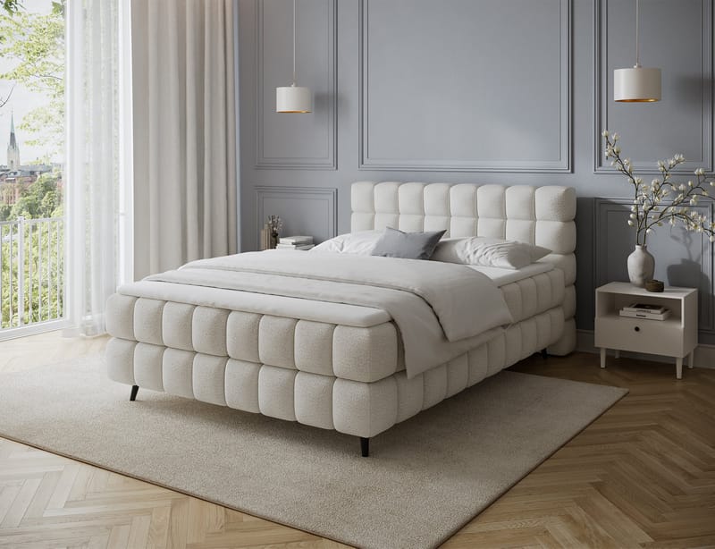 Sabeno Sängpaket Bubblig Kontinentalsäng med förvaring 160x200 cm - Royal 01 - Möbler - Sovrum - Sängar - Kontinentalsängar