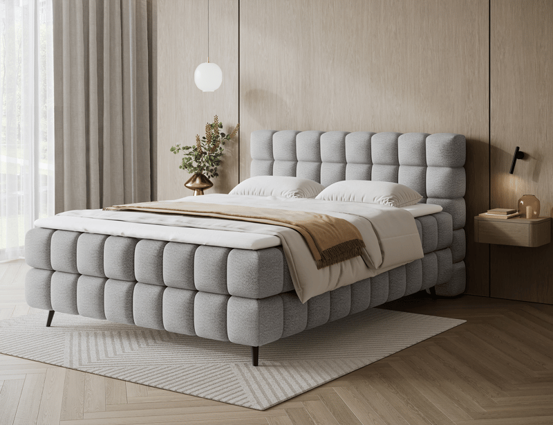 Sabeno Sängpaket Bubblig Kontinentalsäng med förvaring 160x200 cm - Royal 04 - Möbler - Sovrum - Sängar - Kontinentalsängar