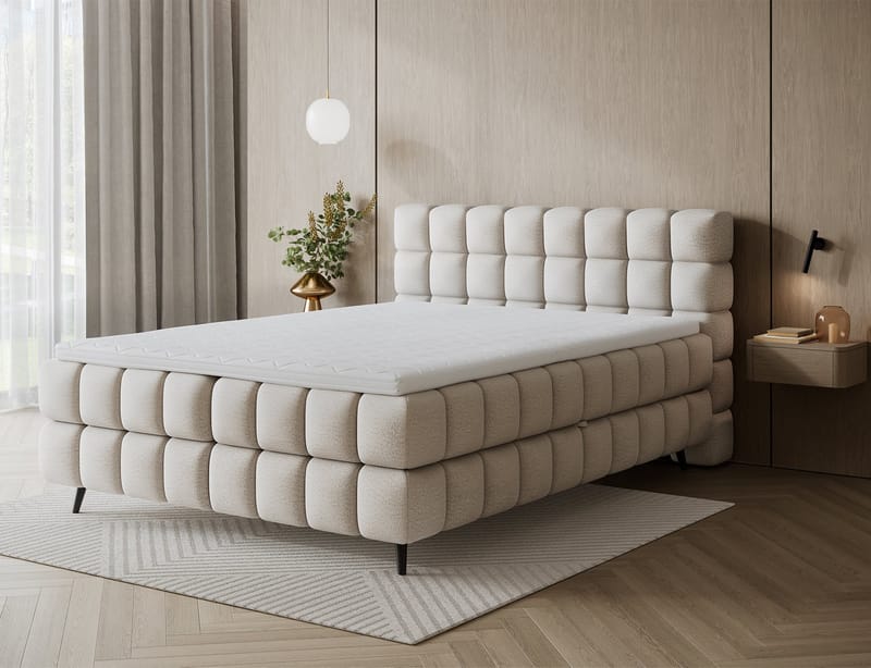 Sabeno Sängpaket Bubblig Kontinentalsäng med förvaring 160x200 cm - Royal 18 - Möbler - Sovrum - Sängar - Kontinentalsängar