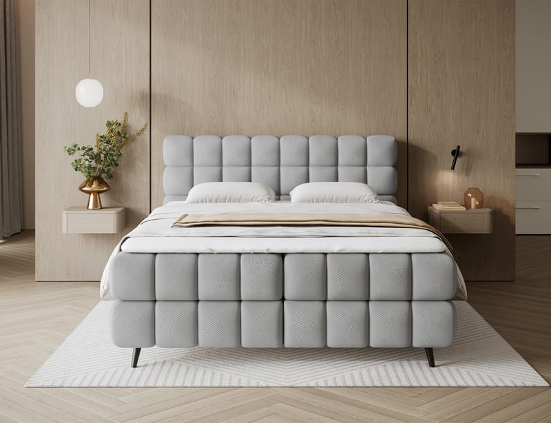 Sabeno Sängpaket Bubblig Kontinentalsäng med förvaring 180x200 cm - Calmora 04 - Möbler - Sovrum - Sängar - Kontinentalsängar