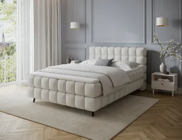 Sabeno Sängpaket Bubblig Kontinentalsäng med förvaring 180x200 cm - svart - Möbler - Sovrum - Sängar - Kontinentalsängar