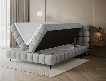 Sabeno Sängpaket Bubblig Kontinentalsäng med förvaring 180x200 cm - Tonall 03 - Möbler - Sovrum - Sängar - Kontinentalsängar