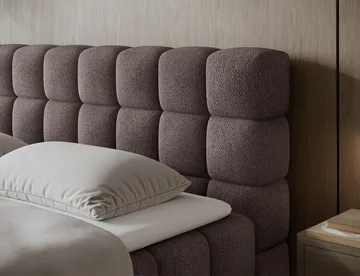 Sabeno Sängpaket Bubblig Kontinentalsäng med förvaring 180x200 cm - Tonall 22 - Möbler - Sovrum - Sängar - Kontinentalsängar