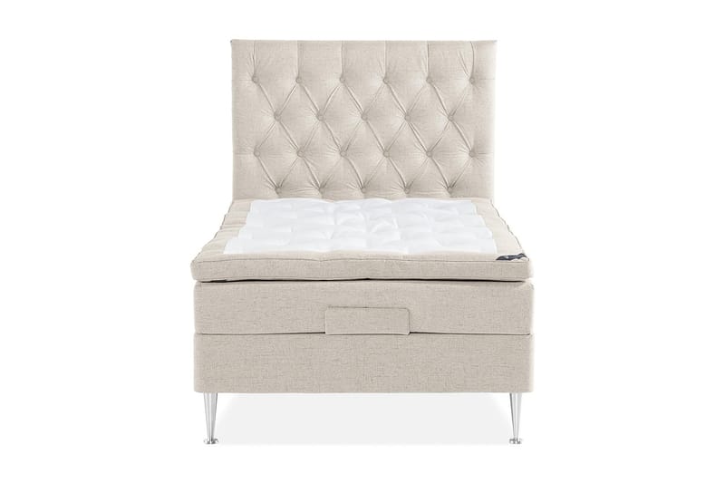 SAFIR Sängpaket 120x200 cm Beige - Ställbara sängar