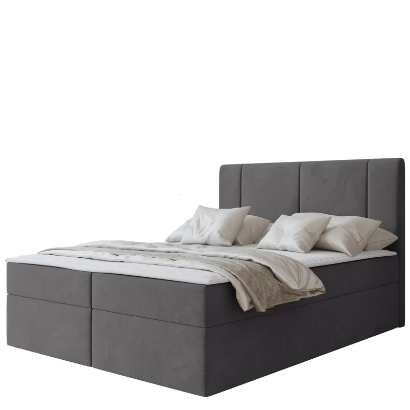 Salricus Sängpaket Kontinentalsäng 140x200 cm med Förvaring