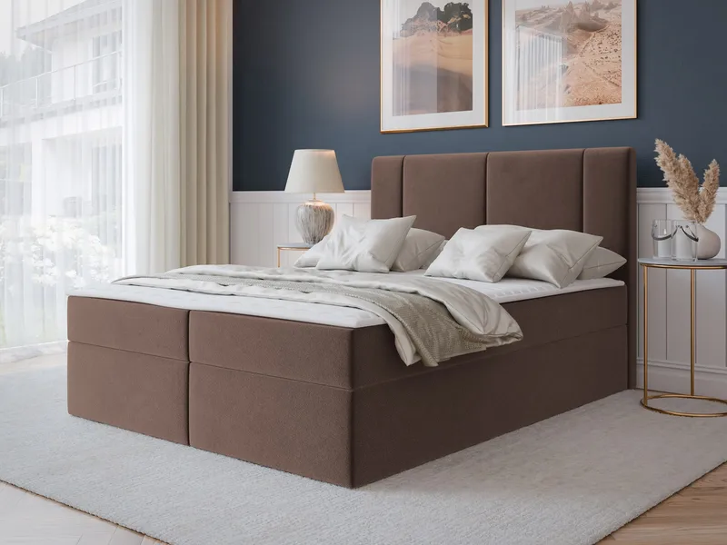 Salricus Sängpaket Kontinentalsäng 140x200 cm med Förvaring - Möbler - Sovrum - Sängar - Kontinentalsängar