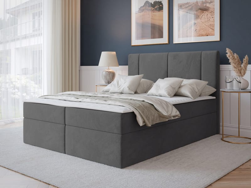 Salricus Sängpaket Kontinentalsäng 140x200 cm med Förvaring - Möbler - Sovrum - Sängar - Kontinentalsängar