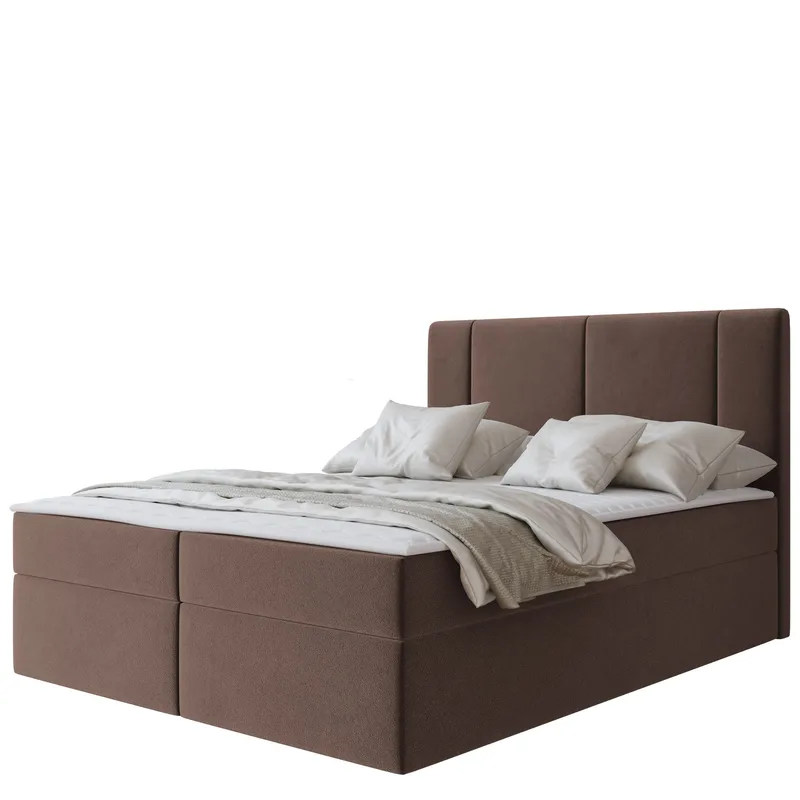 Salricus Sängpaket Kontinentalsäng 160x200 cm med Förvaring