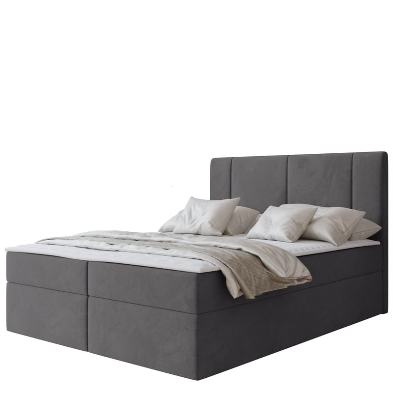 Salricus Sängpaket Kontinentalsäng 180x200 cm med Förvaring
