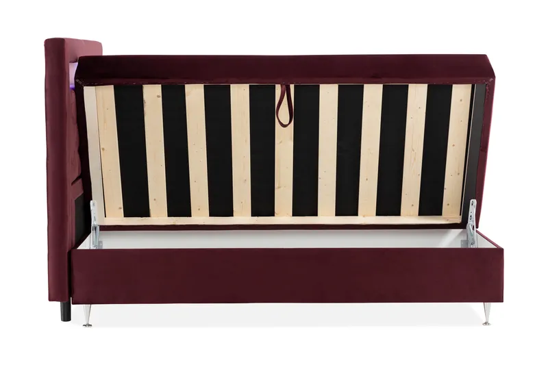 Alessia Förvaringssäng med LED-belysning 160x200 - Möbler - Sovrum - Sängar - Sängar med förvaring