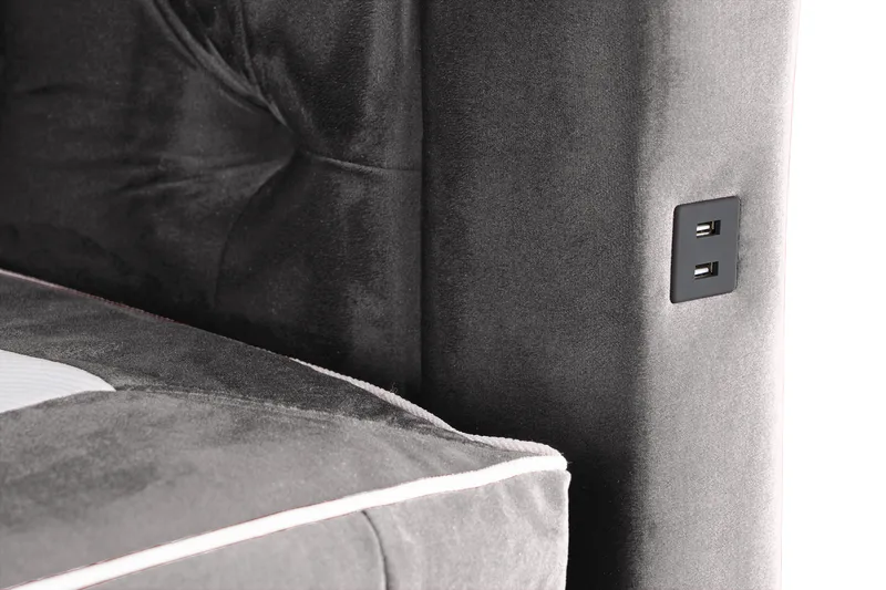 Alessia Förvaringssäng med LED-belysning 180x200 - Möbler - Sovrum - Sängar - Sängar med förvaring