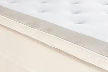 Alessia Komplett Sängpaket med Förvaring LED-belysning 160x200 cm - Biege - Möbler - Sovrum - Sängar - Sängar med förvaring