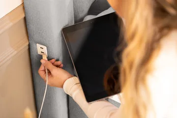 Alessia Komplett Sängpaket med Förvaring LED-belysning 160x200 cm - Ljusgrå - Möbler - Sovrum - Sängar - Sängar med förvaring