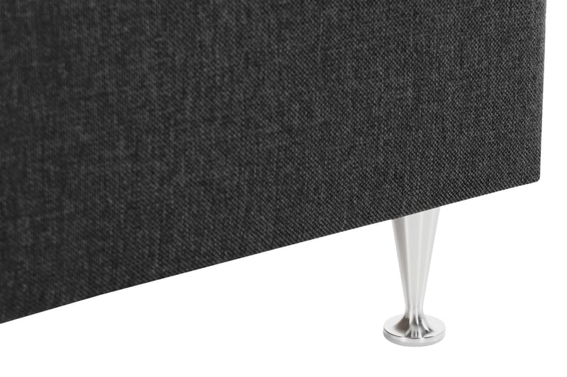 Alessia Komplett Sängpaket med Förvaring LED-belysning 160x200 cm - Svart - Möbler - Sovrum - Sängar - Sängar med förvaring