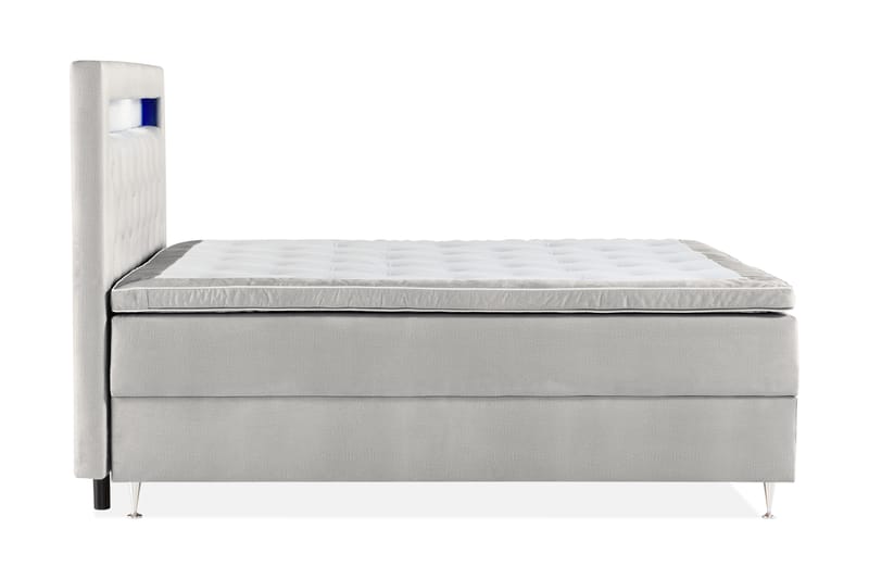 ALTAMURA Förvaringssäng med LED-belysning 160x200 - Möbler - Sovrum - Sängar - Sängar med förvaring