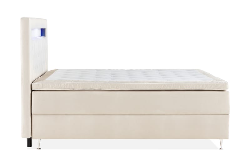 ALTAMURA Förvaringssäng med LED-belysning 180x200 - Möbler - Sovrum - Sängar - Sängar med förvaring