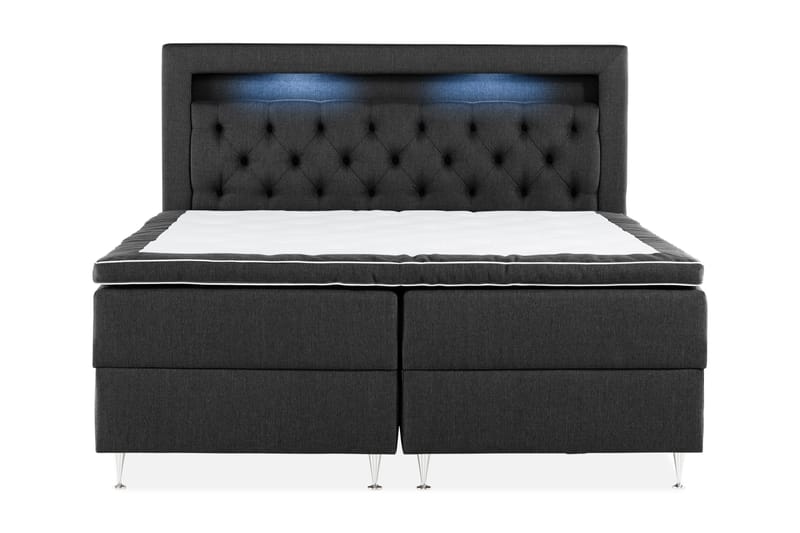 ALTAMURA Förvaringssäng med LED-belysning 180x200 - Möbler - Sovrum - Sängar - Sängar med förvaring
