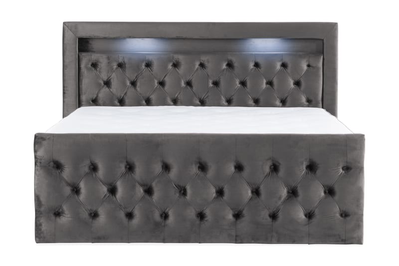 BELTRAO Komplett Sängpaket med lådförvaring LED-belysning 180x200 - Möbler - Sovrum - Sängar - Sängar med förvaring