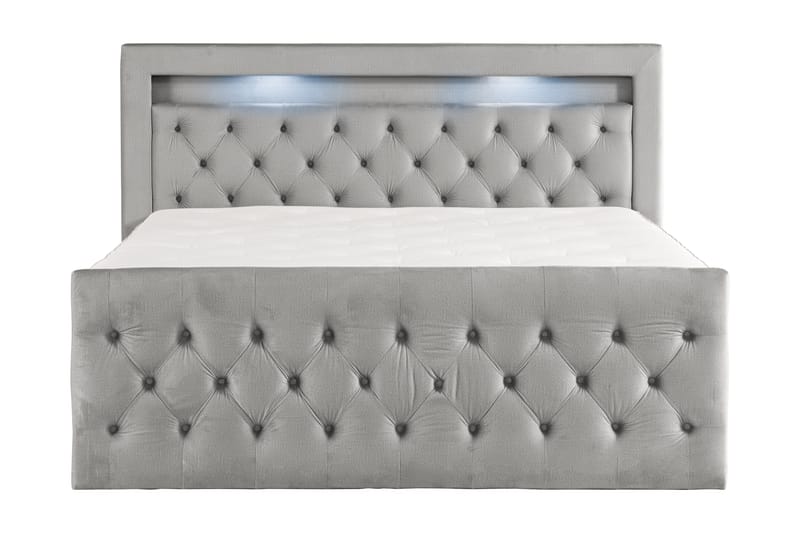 BELTRAO Komplett Sängpaket med Lådförvaring LED-belysning 180x200 - Möbler - Sovrum - Sängar - Sängar med förvaring