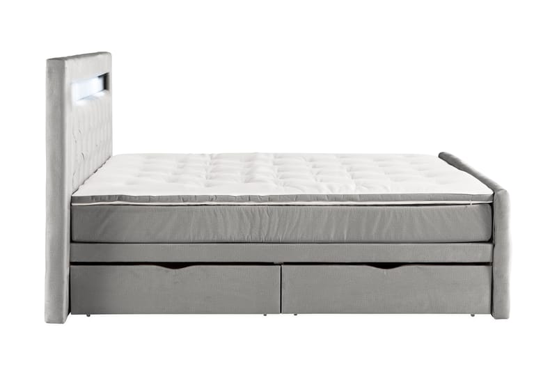 BELTRAO Komplett Sängpaket med Lådförvaring LED-belysning 180x200 - Möbler - Sovrum - Sängar - Sängar med förvaring