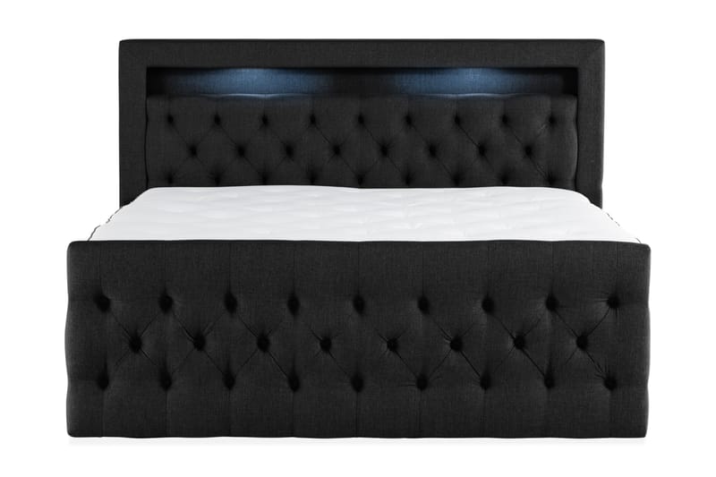 BELTRAO Komplett Sängpaket med lådförvaring LED-belysning 180x200 - Möbler - Sovrum - Sängar - Sängar med förvaring