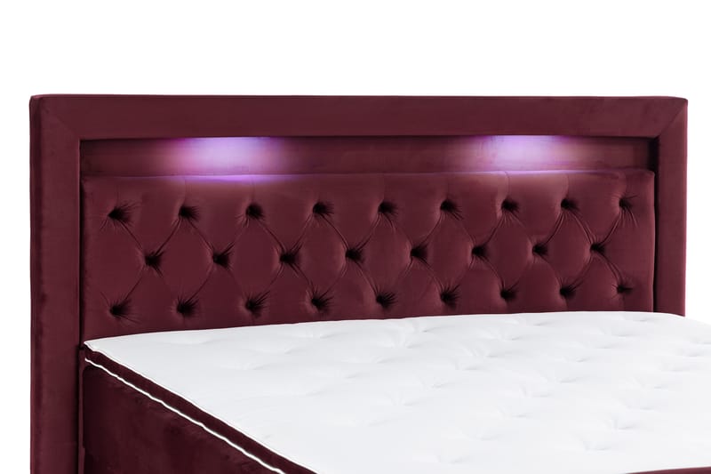 BELTRAO Komplett Sängpaket med Lyftförvaring LED-belysning 160x200 - Möbler - Sovrum - Sängar - Sängar med förvaring
