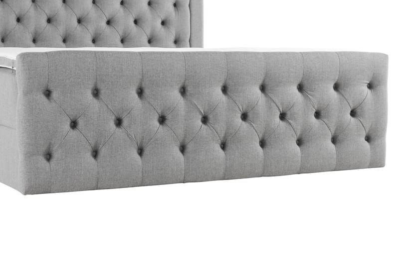 BELTRAO Komplett Sängpaket med Lyftförvaring LED-belysning 160x200 - Möbler - Sovrum - Sängar - Sängar med förvaring