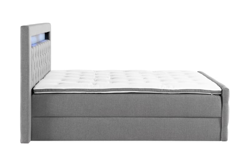BELTRAO Komplett Sängpaket med Lyftförvaring LED-belysning 160x200 - Möbler - Sovrum - Sängar - Sängar med förvaring