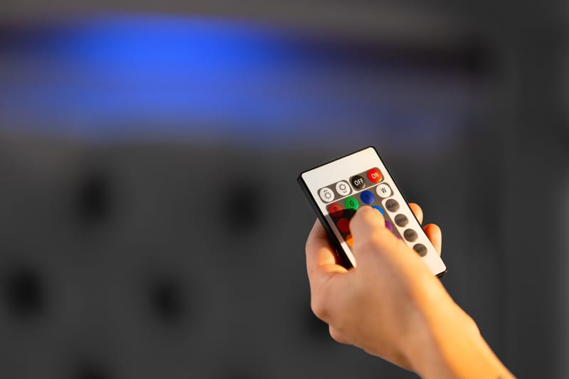 BELTRAO Komplett Sängpaket med Lyftförvaring LED-belysning 160x200 - Möbler - Sovrum - Sängar - Sängar med förvaring