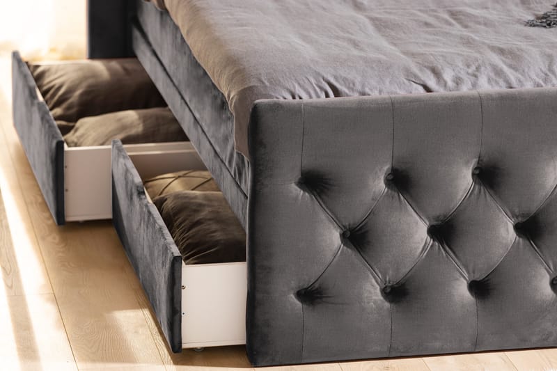 BELTRAO Sängpaket 180x200 med Lådförvaring - Sängar med förvaring - Komplett Sängpaket