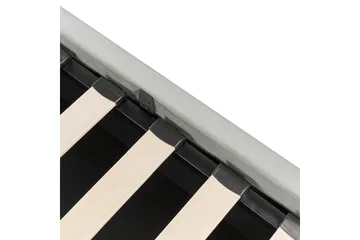 Säng med förvaring Bousse - Grå/Sammet, 160x200 cm - Möbler - Sovrum - Sängar - Sängar med förvaring