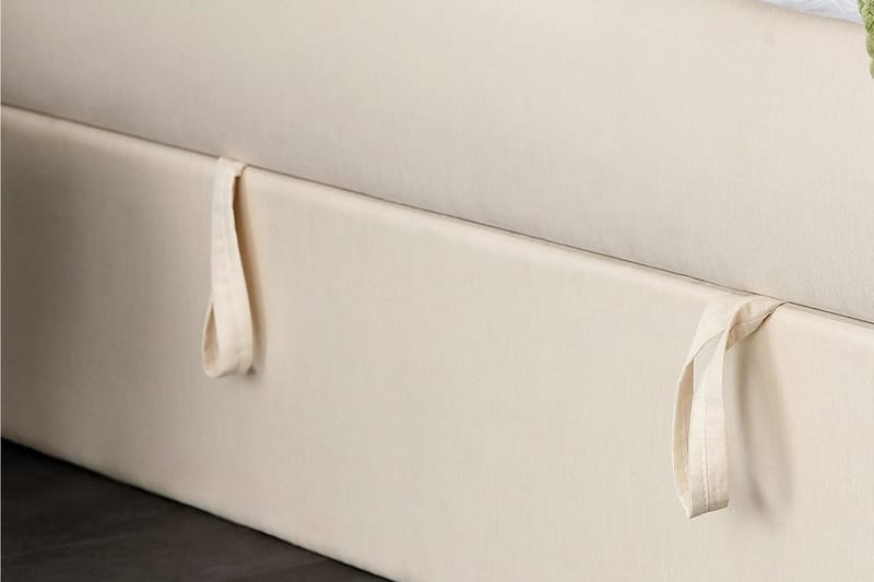 Boxy Box Bed Säng med Förvaring 120x200 cm - Beige - Möbler - Sovrum - Sängar - Sängar med förvaring