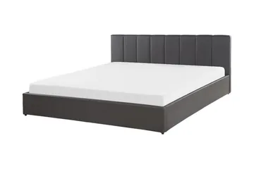 Dreuxa Förvaringssäng 180x200 cm - Konstläder/Grå - Möbler - Sovrum - Sängar - Sängar med förvaring