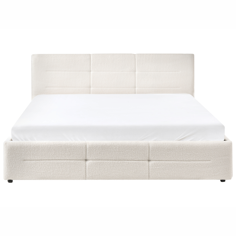 Dubbelsäng Massognes 180x200 cm - Off-White - Möbler - Sovrum - Sängar - Sängar med förvaring