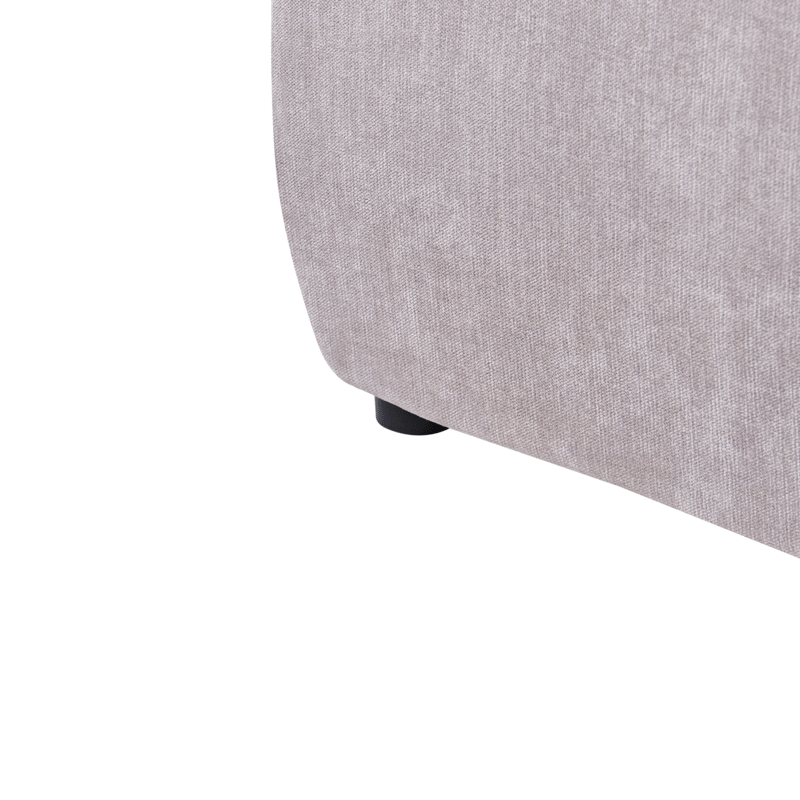 Dubbelsäng Mouzon 140x200 cm - Taupe - Möbler - Sovrum - Sängar - Sängar med förvaring