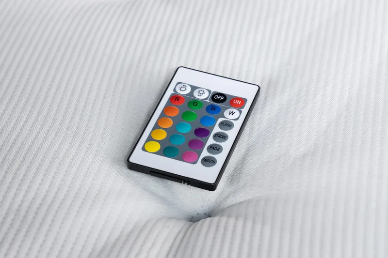 Francisco Komplett Sängpaket med Lyftförvaring LED-belysning 180x200 - Mörkgrå - Möbler - Sovrum - Sängar - Komplett Sängpaket