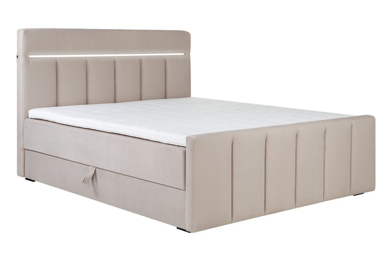 FRIDHEM Sängpaket Förvaringssäng 180x200 cm Beige - Möbler - Sovrum - Sängar - Sängar med förvaring
