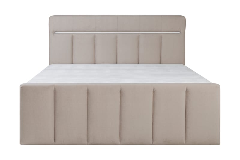 FRIDHEM Sängpaket Förvaringssäng 180x200 cm Beige - Komplett Sängpaket - Sängar med förvaring