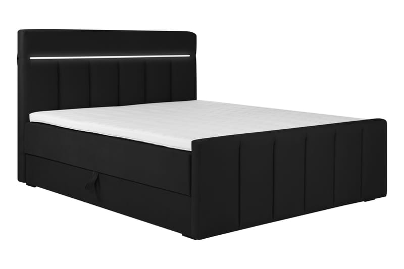 FRIDHEM Sängpaket Förvaringssäng 180x200 cm Mörkgrå - Möbler - Sovrum - Sängar - Sängar med förvaring