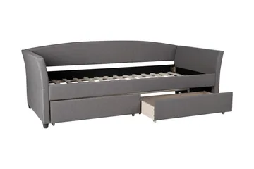 Genesis Säng 90x200 cm - Grå - Möbler - Sovrum - Sängar - Sängar med förvaring