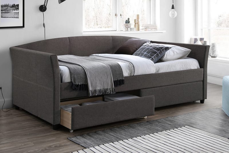 Genesis Säng med Harmony Top Madrass Grå