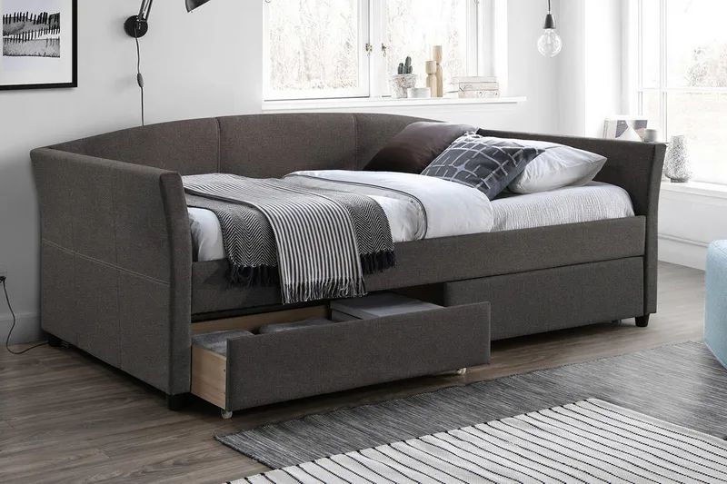 Genesis Säng med Harmony Top Madrass Grå