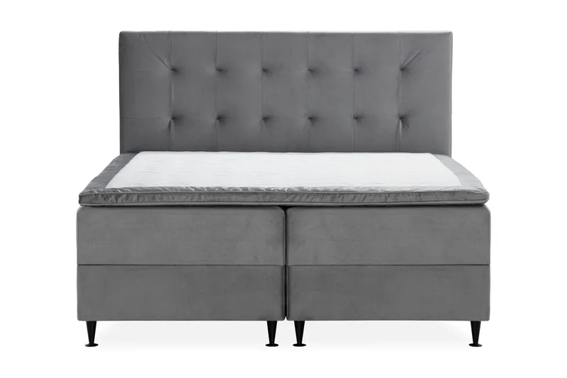 Happy Plus Sängpaket Förvaringssäng 180x200 cm   Grå, Grå