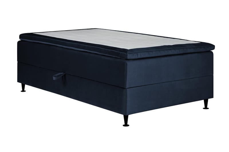 Happy Pluss Säng med Förvaring 90x200 - Mörkblå - Möbler - Sovrum - Sängar - Komplett Sängpaket